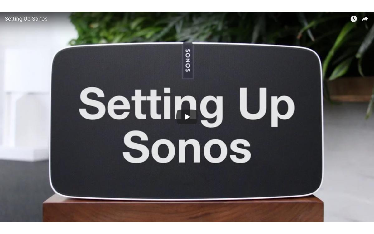 Setting Up Sonos